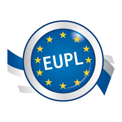 Logo of EUPL - the first European Free/Open Source Software licence
